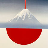 Original poster Razzia - Japan - Signed by the artist - entoilé / On linen