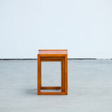 Tables basse gigogne scandinave en teck