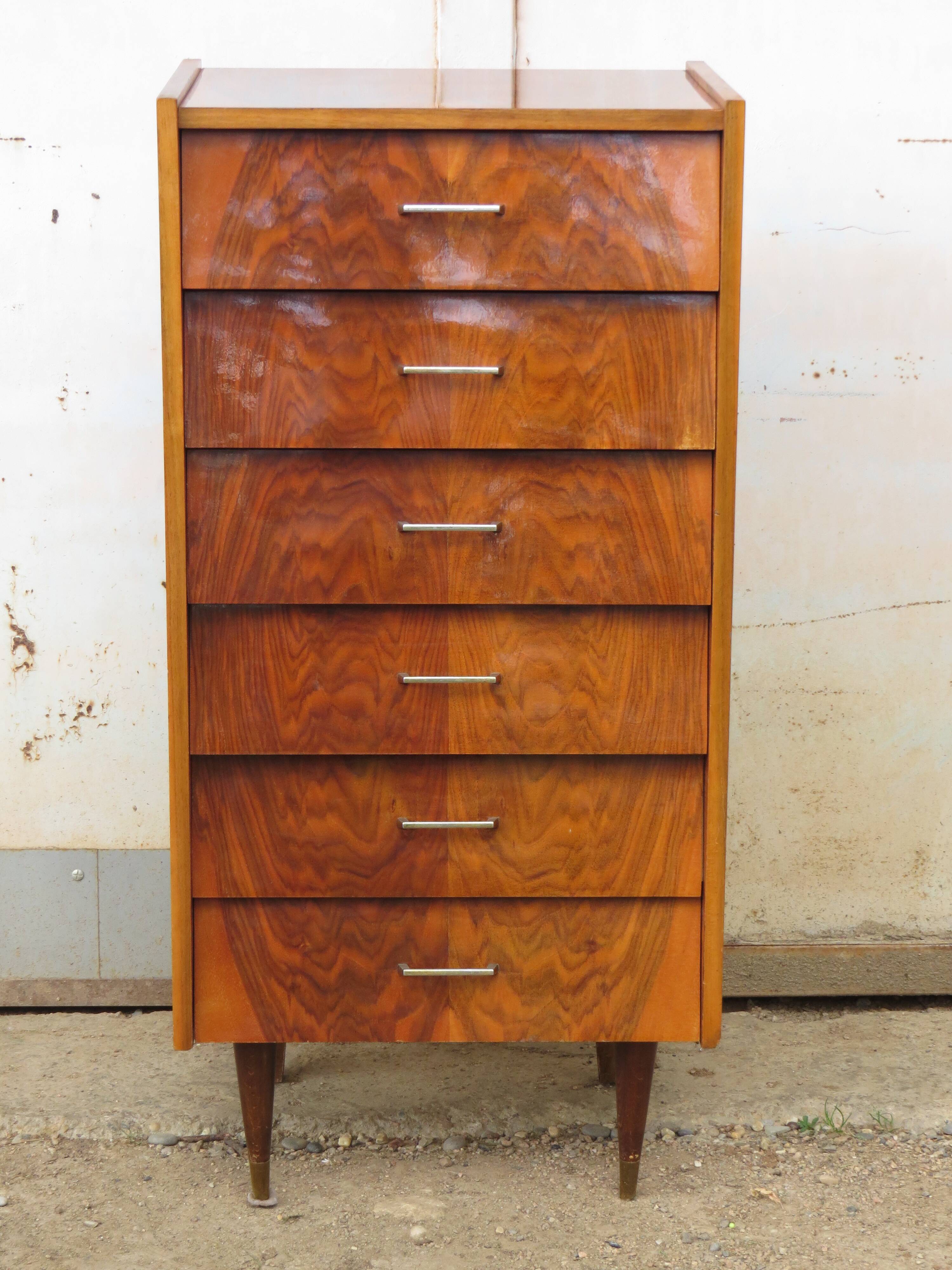 60's rosewood chiffonier