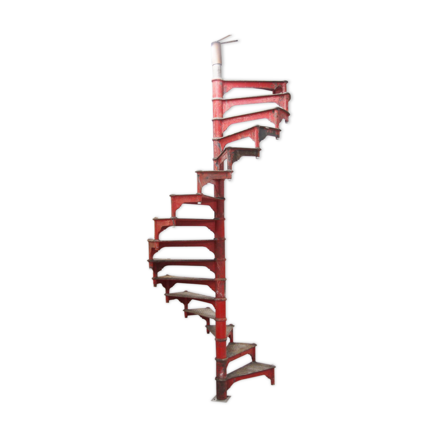 Cast iron spiral staircase, Sweden, 1900