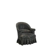 Fauteuil crapaud vintage