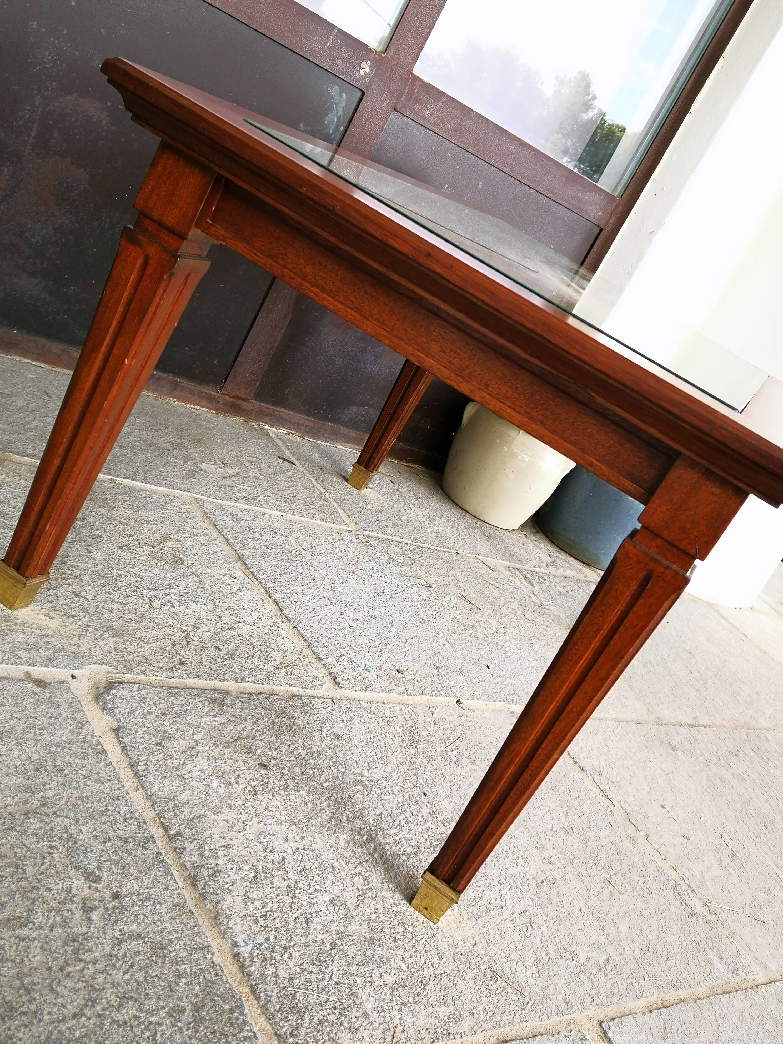 Mahogany coffee table 50