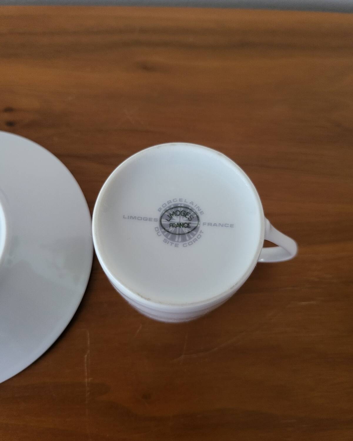Porcelain Coffee Cup Bill Goldsmith Limoges "Victoria"