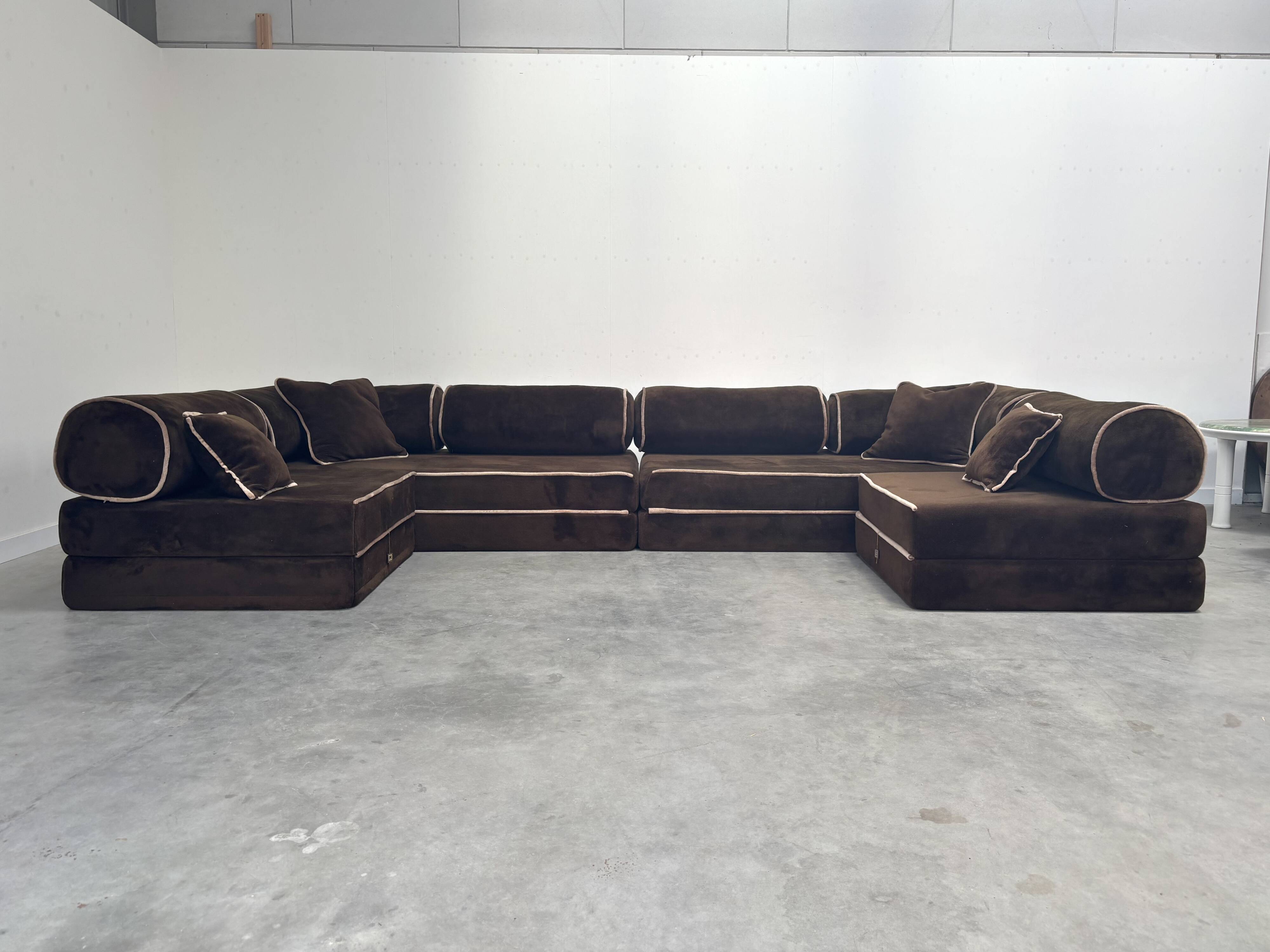 Ensemble de salon modulaire par RUF International, années 1970