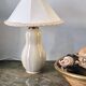 Modern Swedish table lamp with a ceramic base by Anna-Lisa Thomson, mid-1900s.