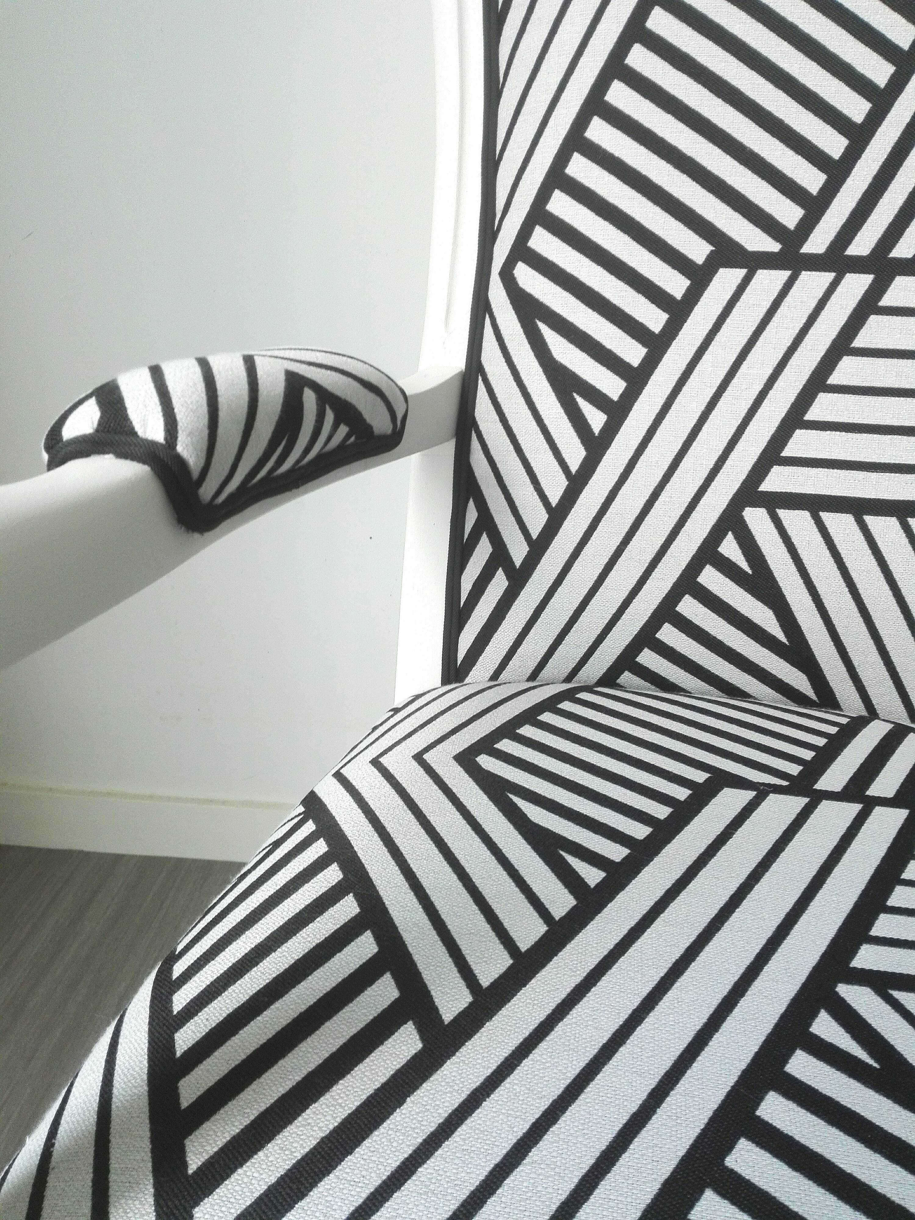 Voltaire armchair fully restored