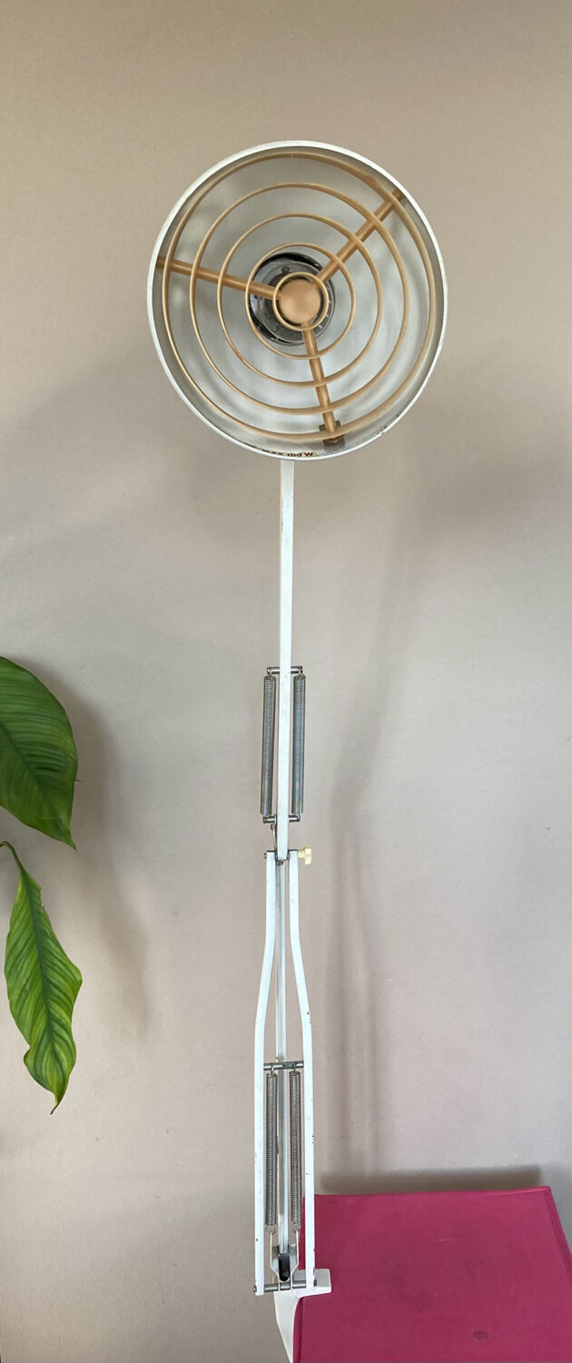 Workshop lamp or architect lamp LEDU type 2312 1970s