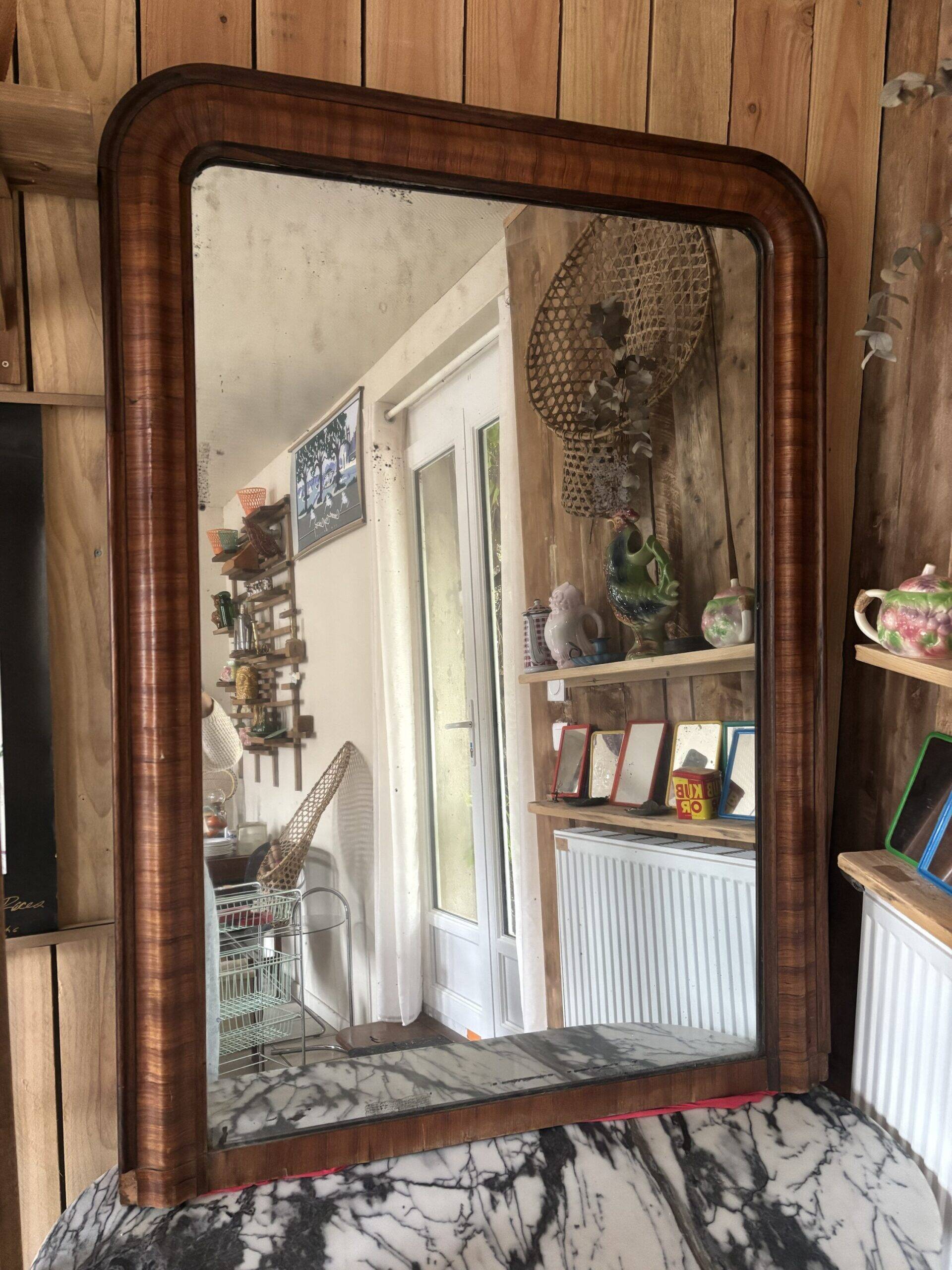 Large Louis Philippe mirror
