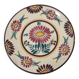 Henriot Quimper Art Deco Plate 1920