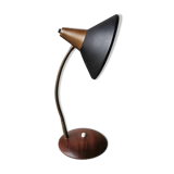 Design desk lamp with conical lampshade 1970
