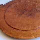 Carved wooden tray 40cm