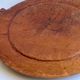 Carved wooden tray 40cm