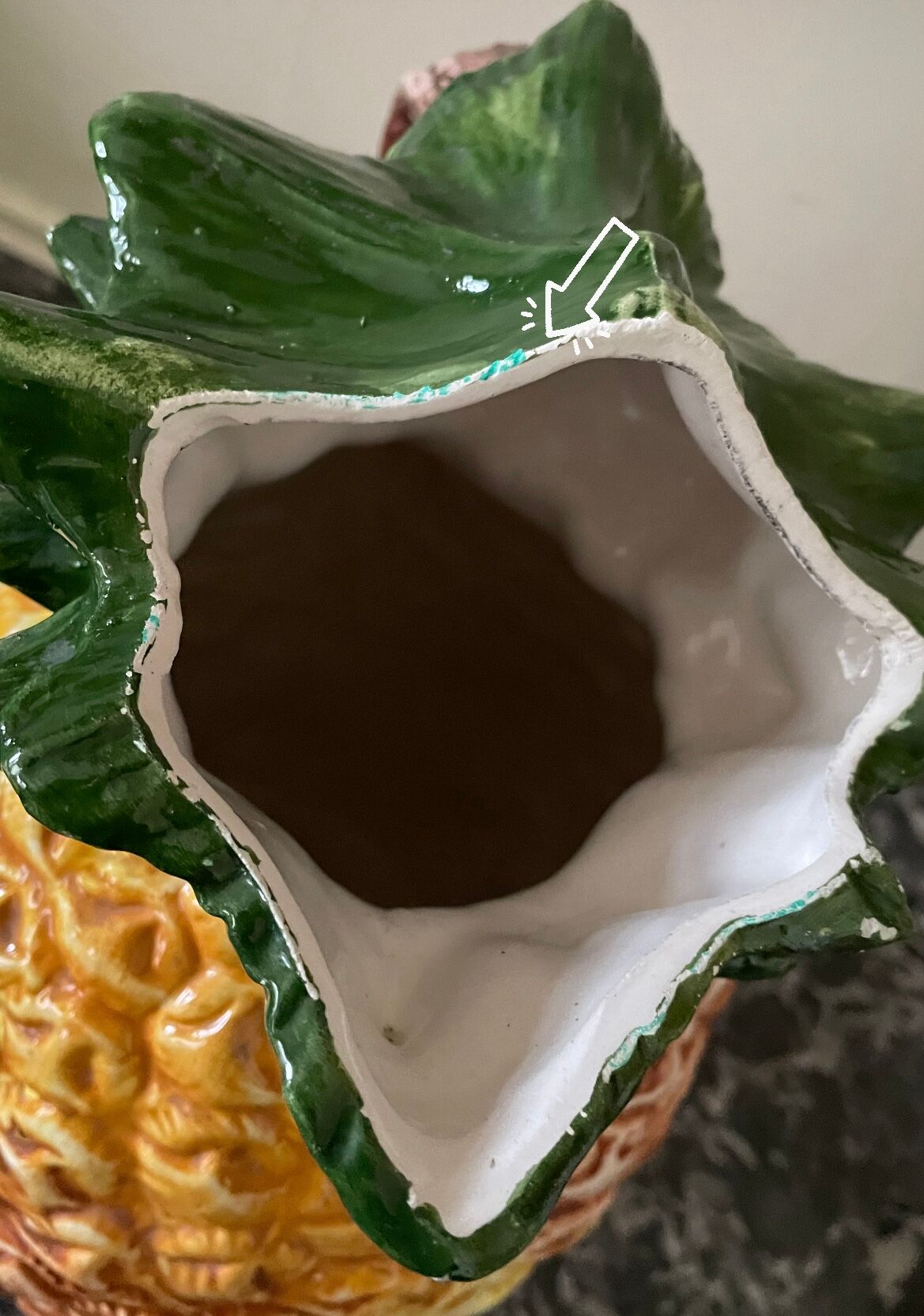 Pineapple slurry pitcher