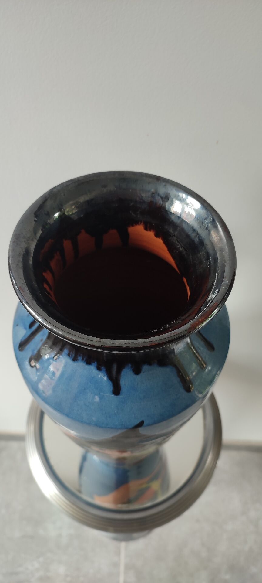 Large ceramic vase of 39 cm Atelier Thomas BUXÓ (1970)