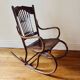 Rocking chair by Gustave Siegel designed by Jacob & Josef Kohn
