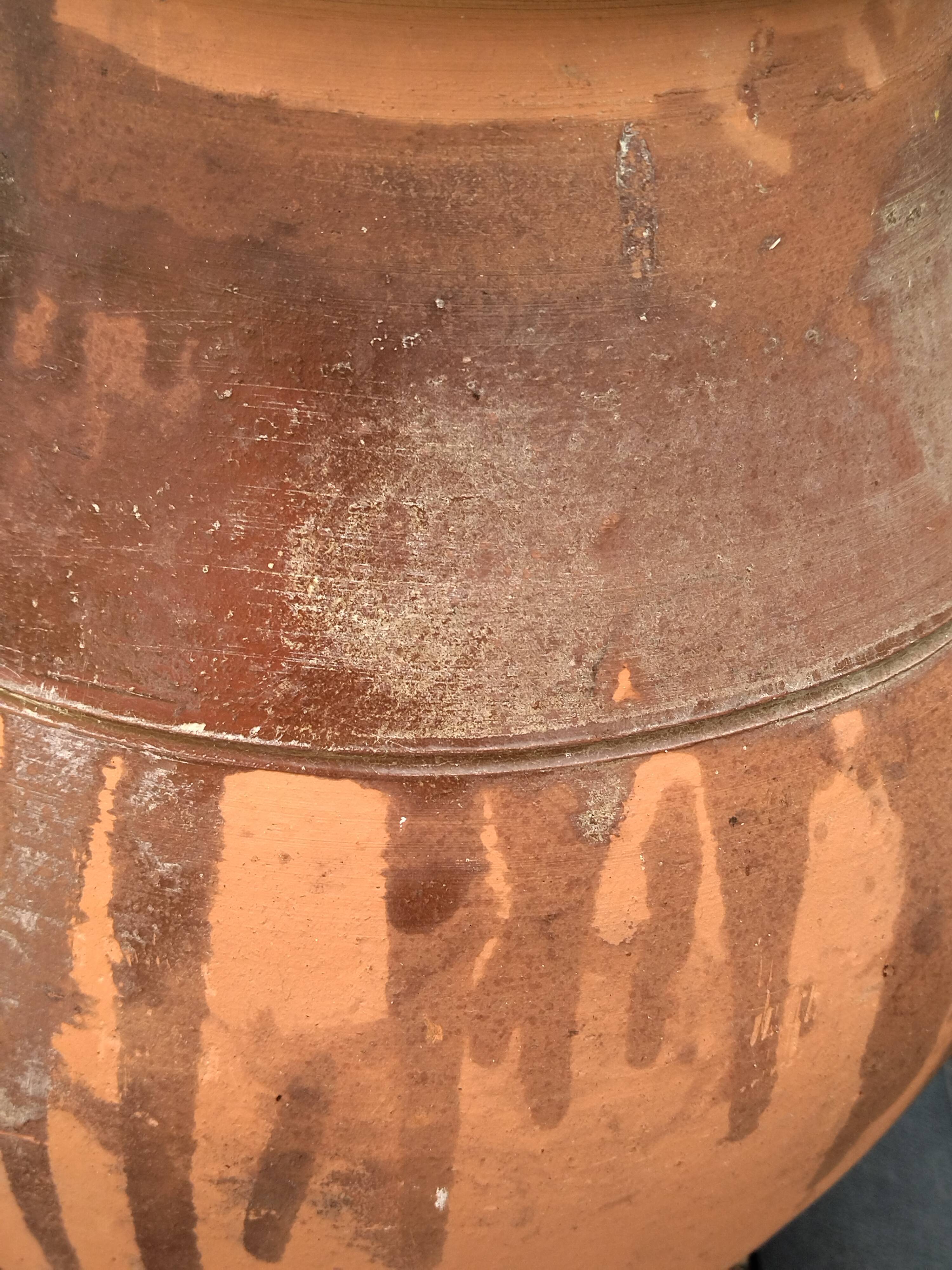 Vintage terracotta jar