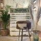 Tripod cowhide stool