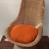 High back armchair from the 1960s and 70s