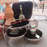 Chrome nesting coffee table