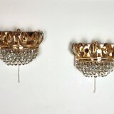 Pair of Palwa wall lights from the 60s
