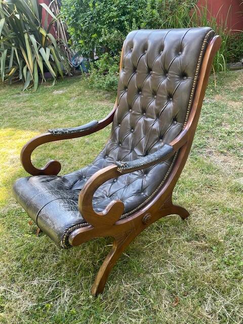 Chesterfield armchair
