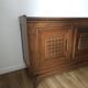 Rare French buffet "Pointe de Diamant" – Antique cabinetmaking work
