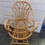 Rattan armchair