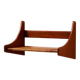 Teak wall shelf with cane details