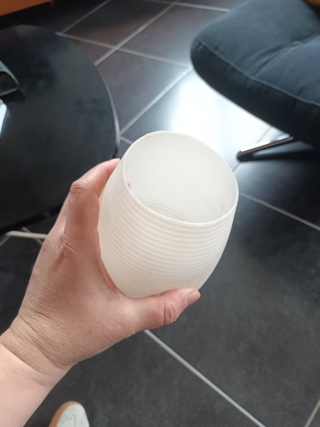 Abat jour plastique vintage