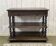 Henry II late 19th century oak serving trolley - top opens into a dresser
