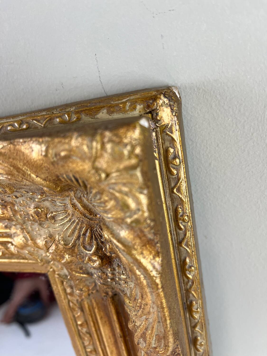 Miroir doré Napoléon III – fin XIXe siècle