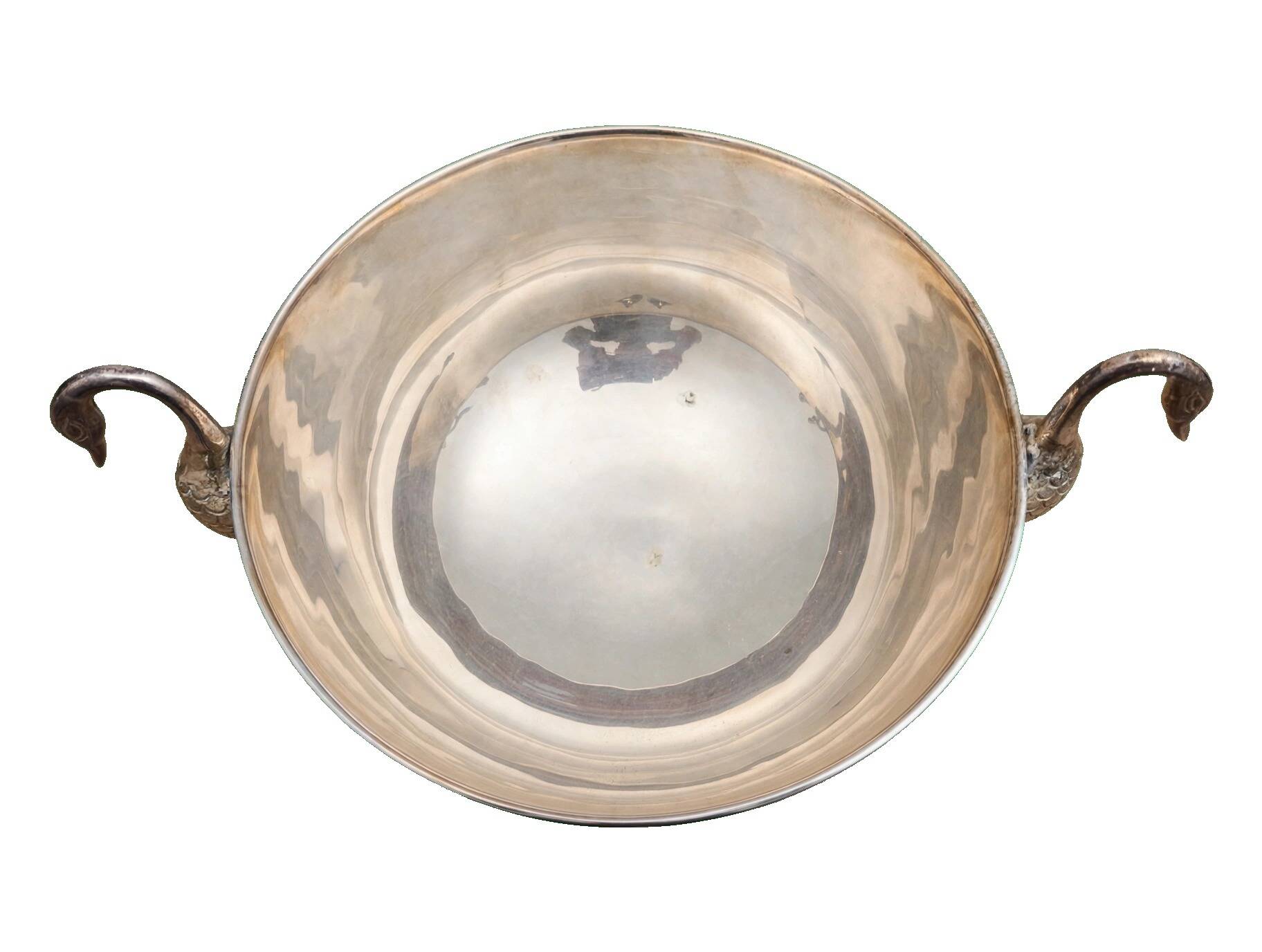 silver-plated champagne bucket