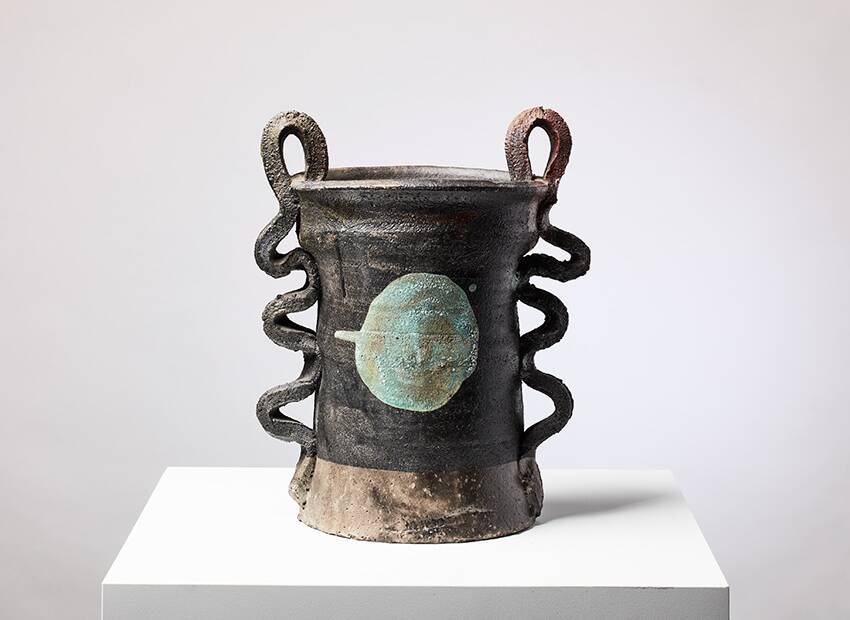 Betty Woodman Unique Vase U.S.A. 1960s