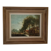 Framed reproduction Corot
