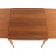 Henning Kjaernulf pour la table à manger carrée extensible Vejle - design danois
