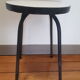 Round tabouret in formica