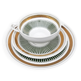 Trio, service de petit-déjeuner, Ceplitz, Allemagne années 1960.