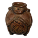 Shamanic pendant vase, Quimbaya culture, Colombia circa 500-1500 AD.