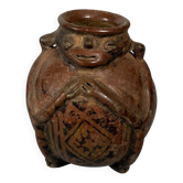 Shamanic pendant vase, Quimbaya culture, Colombia circa 500-1500 AD.