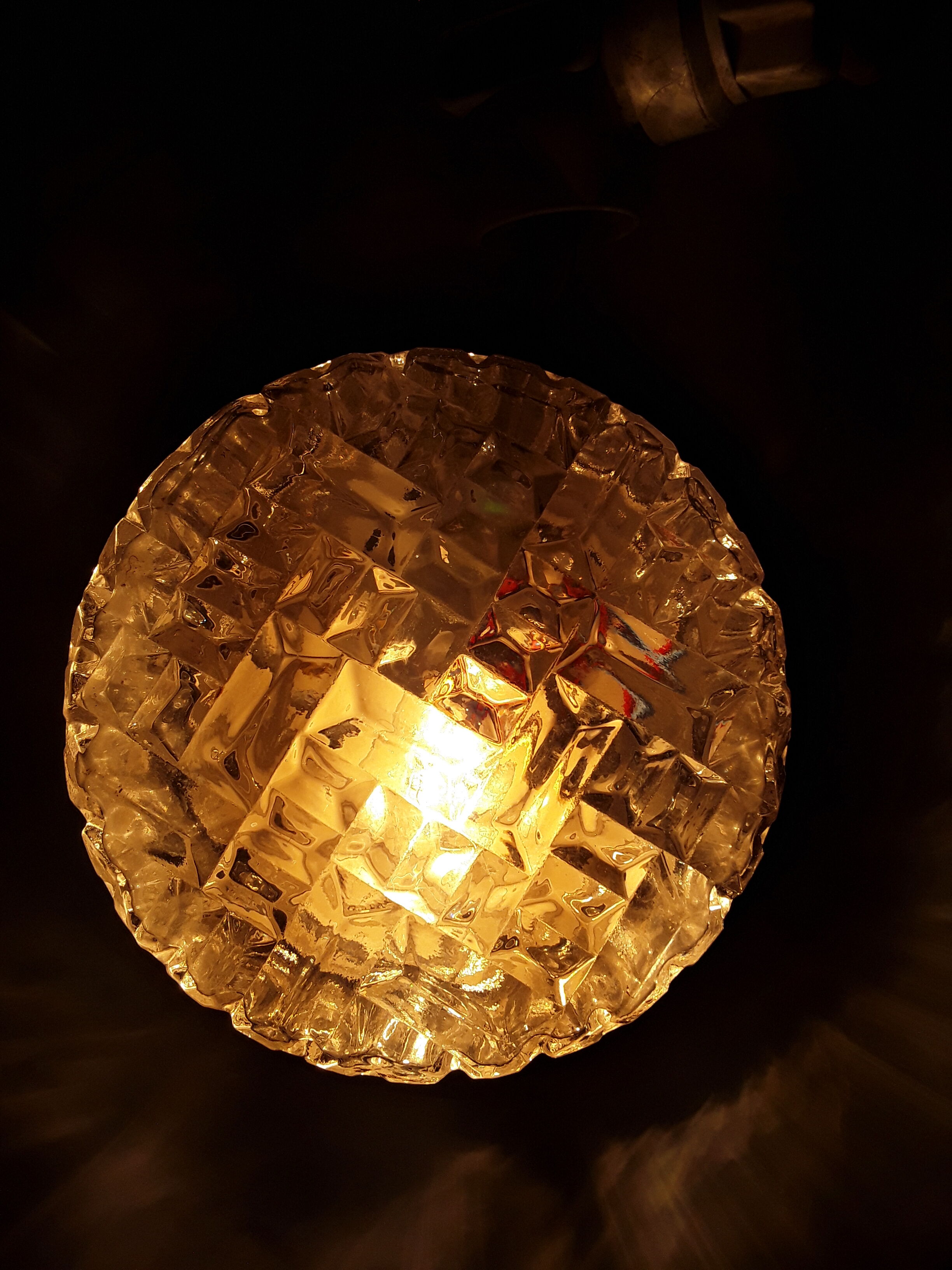 Glass ceiling, metal entourage