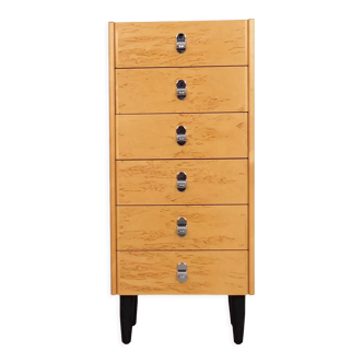 Pine chest of drawers, Danish design, 1970s, production: Denmark