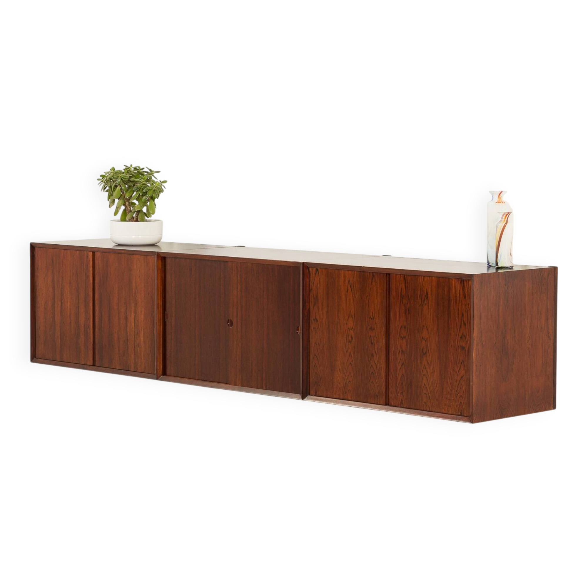 Poul Cadovius floating sideboard in rosewood, 1960s