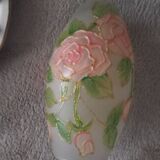 Vase à décor de fleurs