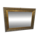 Framed mirror with a gilded wooden frame — 82 x 61 cm