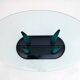 Vintage Italian Murano Glass Coffee Table by Seguso, 1989