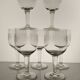 7 19th century guilloche wine/water glasses