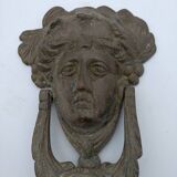 Bronze door knocker. Circa 1900.