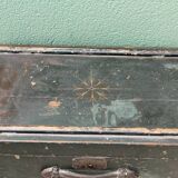 Ancienne malle de voyage en bois