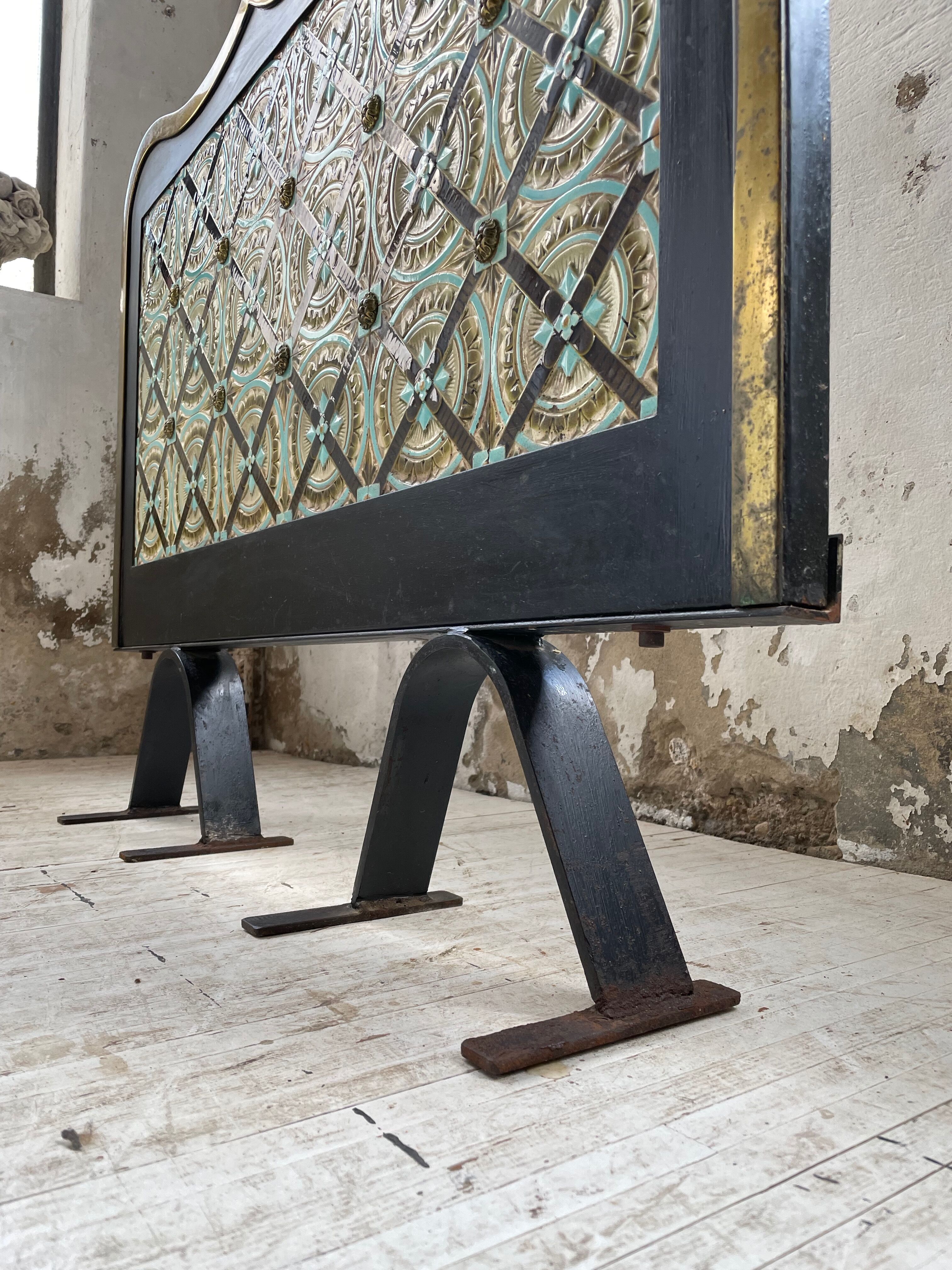 Firewall cast iron and ceramics 50s