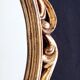Miroir cartouche style bois doré louis xv